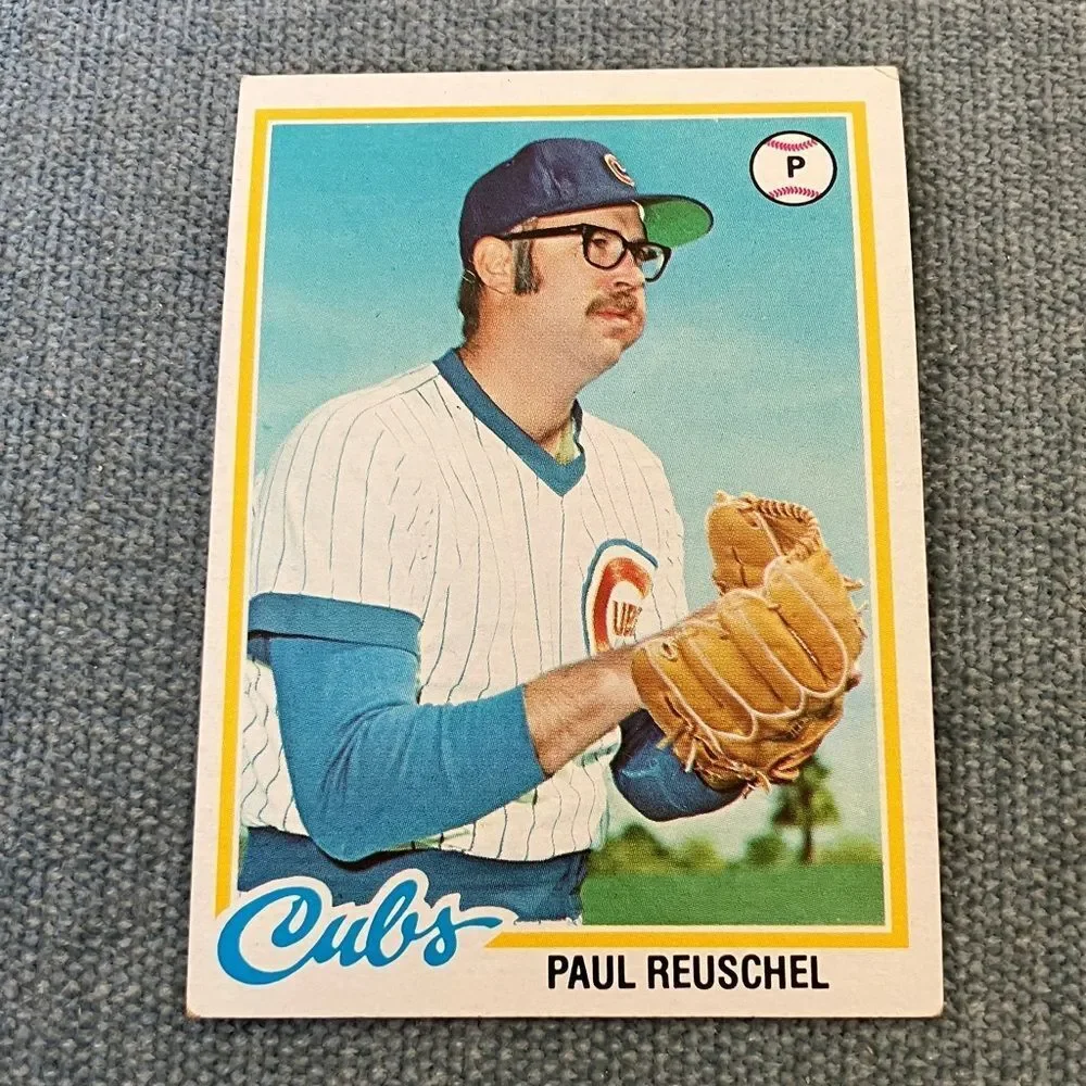 1978 Topps Chicago Cubs Baseball Card Trading Card
